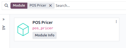 نصب ماژول قیمت‌گذار POS از برنامه‌ها